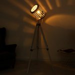 Торшер 19015/1WT Е27 40Вт белый 25х28х144 см