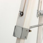 Торшер 19015/1WT Е27 40Вт белый 25х28х144 см