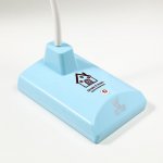 Лампа настольная 16291/1BL 16хLED 2Вт 2 режима USB АКБ синий 9х12х46 см