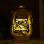 Ночник "Летучая мышь малая" LED от батареек 2хААА белый 9,5х12х19,5 см