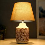 Лампа настольная 16292/1WT E14 40Вт белый 24х24х39 см