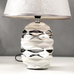 Лампа настольная 16292/1GR E14 40Вт серый 24х24х39 см