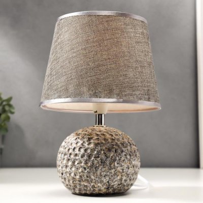 Лампа настольная 16293/1GR E14 40Вт серый 20х20х28,5 см Лампа настольная 16293/1GR E14 40Вт серый 20х20х28,5 см