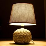 Лампа настольная 16293/1GR E14 40Вт серый 20х20х28,5 см