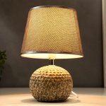 Лампа настольная 16293/1GR E14 40Вт серый 20х20х28,5 см