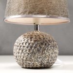 Лампа настольная 16293/1GR E14 40Вт серый 20х20х28,5 см