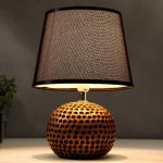 Лампа настольная 16294/1 E14 40Вт медный 20х20х28,5 см