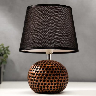 Лампа настольная 16294/1 E14 40Вт медный 20х20х28,5 см Лампа настольная 16294/1 E14 40Вт медный 20х20х28,5 см