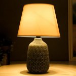 Лампа настольная 16298/1BL E14 40Вт темно-синий 23,5х22,5х34,5 см