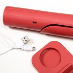 Лампа настольная сенсорная 1522/1PK 10хLED 5Вт АКБ USB 3 режима розовый 6,5х9х25,5 см