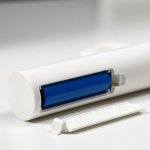 Лампа настольная сенсорная 1522/1WT 10хLED 5Вт АКБ USB 3 режима белый 6,5х9х25,5 см