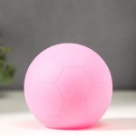 Ночник "Мячик" LED от батареек 3xLR44 розовый  10х10х10 см