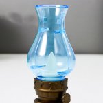 Ночник "Керосиновая лампа малая" LED от батареек 3хLR44 5,5х5,5х14 см