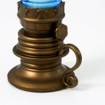 Ночник "Керосиновая лампа малая" LED от батареек 3хLR44 5,5х5,5х14 см