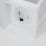 Ночник "Мерцание звезд" LED от батареек 3хLR44 белый 6х6х13,5 см