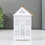 Ночник "Сказочный домик" LED от батареек 3хLR44 белый 7,3х7,3х13 см