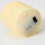 Ночник "Свеча" LED 3хLR1130 белый 3,5х3,5х4 см