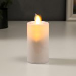 Ночник "Свеча" LED белый 5х5х7 см