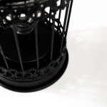 Ночник "Клетка с птичкой" LED от батареек 3хААА черная 15х15х33 см