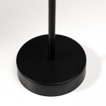 Ночник настольный "Сердце" LED от батареек 3хААА черный 11х16,5х36,4 см