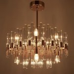 Люстра 1171/10 Е14 40Вт золото 60х60х40 см