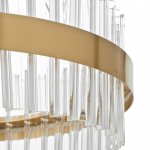 Люстра 1172/1 LED 75Вт золото 60х60х20 см