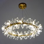 Люстра 1173/20 G4 20Вт золото d.60 см