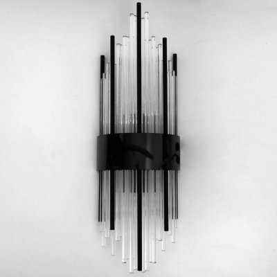 Бра 1168/2BK Е14 40Вт черный 20х60 см Бра 1168/2BK Е14 40Вт черный 20х60 см