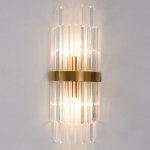 Бра 1177/2GD Е14 40Вт золото 20х50 см