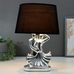 Лампа настольная 16315/1 E14 40Вт хром 15х8х34,5 см