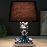 Лампа настольная 16318/1 E14 40Вт хром 14,5х8,5х34,5 см