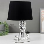 Лампа настольная 16318/1 E14 40Вт хром 14,5х8,5х34,5 см