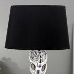 Лампа настольная 16318/1 E14 40Вт хром 14,5х8,5х34,5 см