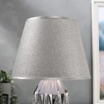 Лампа настольная 16323/1 E14 40Вт хром 12х12х25 см