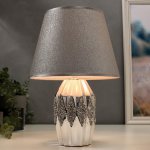 Лампа настольная 16323/1 E14 40Вт хром 12х12х25 см