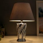 Лампа настольная 16325/1 E14 40Вт хром 11х11х27 см