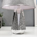 Лампа настольная 16327/1 E14 40Вт хром 10х10х25 см