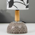 Лампа настольная 16336/1 E14 40Вт серый 12,5х12,5х36 см