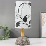 Лампа настольная 16336/1 E14 40Вт серый 12,5х12,5х36 см