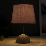 Лампа настольная 16337/1 E14 40Вт серо-хромовый 20х20х31 см