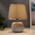 Лампа настольная 16366/1 E14 40Вт серый 22х22х36 см