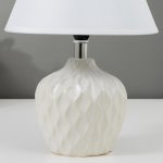 Лампа настольная 16367/1WT E14 40Вт белый 20х20х30 см