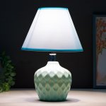 Лампа настольная 16367/1BL E14 40Вт голубой 20х20х30 см