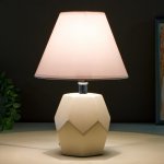 Лампа настольная 16368/1WT E14 40Вт белый 20х20х30 см