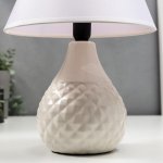 Лампа настольная 16369/1WT E14 40Вт белый 20х20х30 см