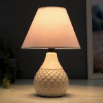 Лампа настольная 16369/1WT E14 40Вт белый 20х20х30 см