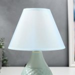 Лампа настольная 16369/1BL E14 40Вт голубой 20х20х30 см