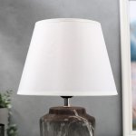 Лампа настольная 16381/1 E27 40Вт серый 23х23х39 см