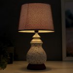 Лампа настольная 16397/1 E14 40Вт серый 22х22х37 см