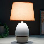 Лампа настольная 16399/1 E14 40Вт серый 22х22х37 см